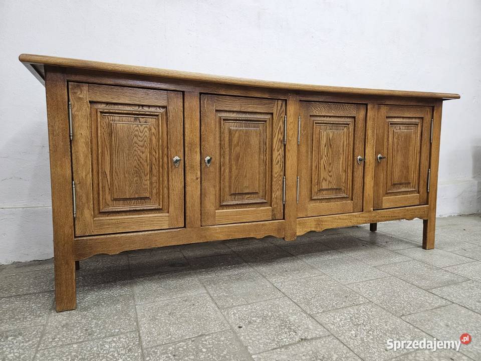 Duża stylowa komoda rustykalna z Francji Nowy Sącz