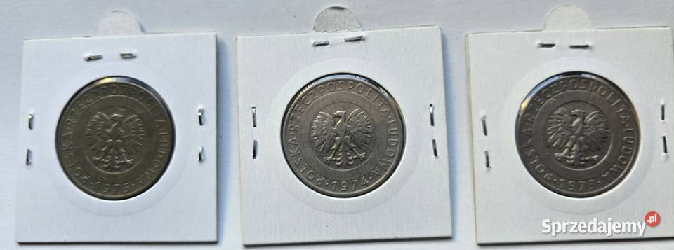 monety PRL 2 5 20 kłosy 20 Nowotko Bydgoszcz sprzedam