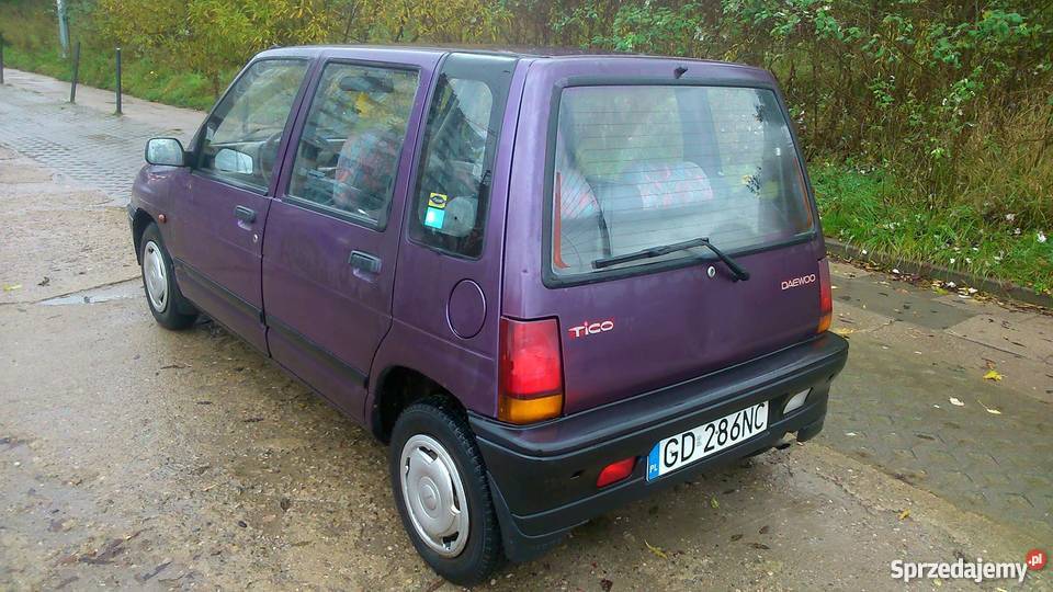 Daewoo Tico w stanie kupiony w polskim salonie Tico Gdańsk sprzedam