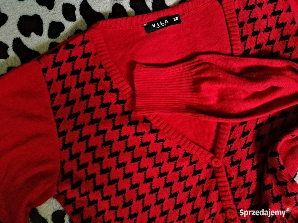 sweter rozpinany na guziki sweterek kardigan Leszno sprzedam