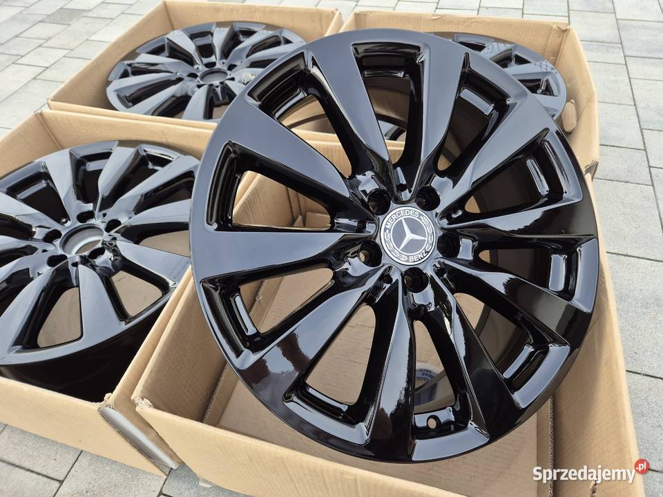Felgi 19 5x112 Mercedes OEM Czarne GLC BMW Audi Mercedes-Benz OE Żory