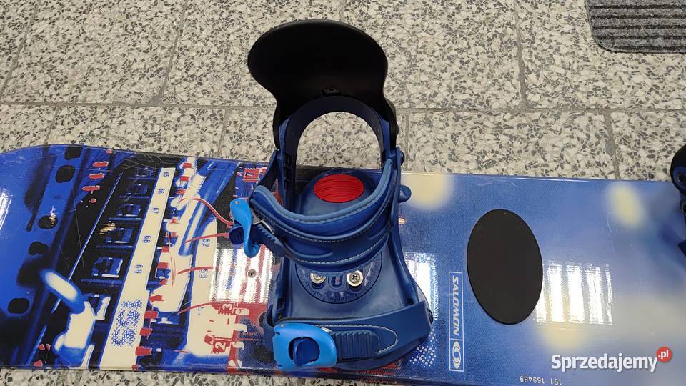 Deska snowboardowa SALOMON 151 wiązania Salomon Sport i Wypoczynek podkarpackie sprzedam