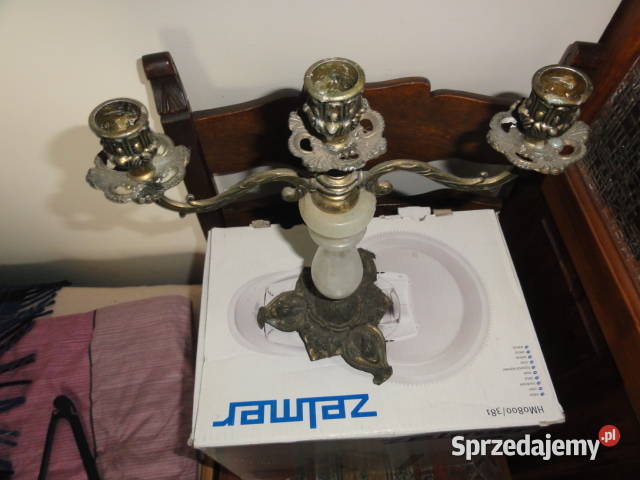 Świecznik dwuramienny sprzedam