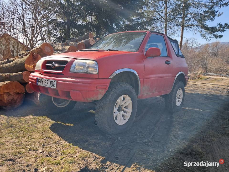 Suzuki grand vitara 3d cabrio 20 16v 148km Wiśniowa