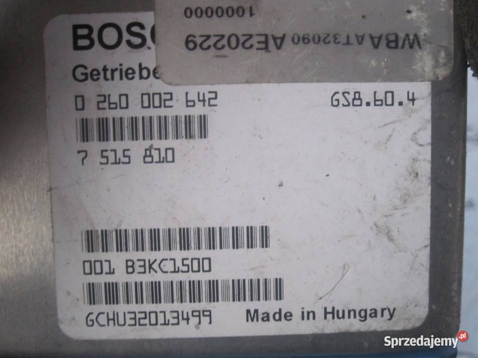 BMW E39 25 komputer sterownik skrzyni 7515810 świętokrzyskie