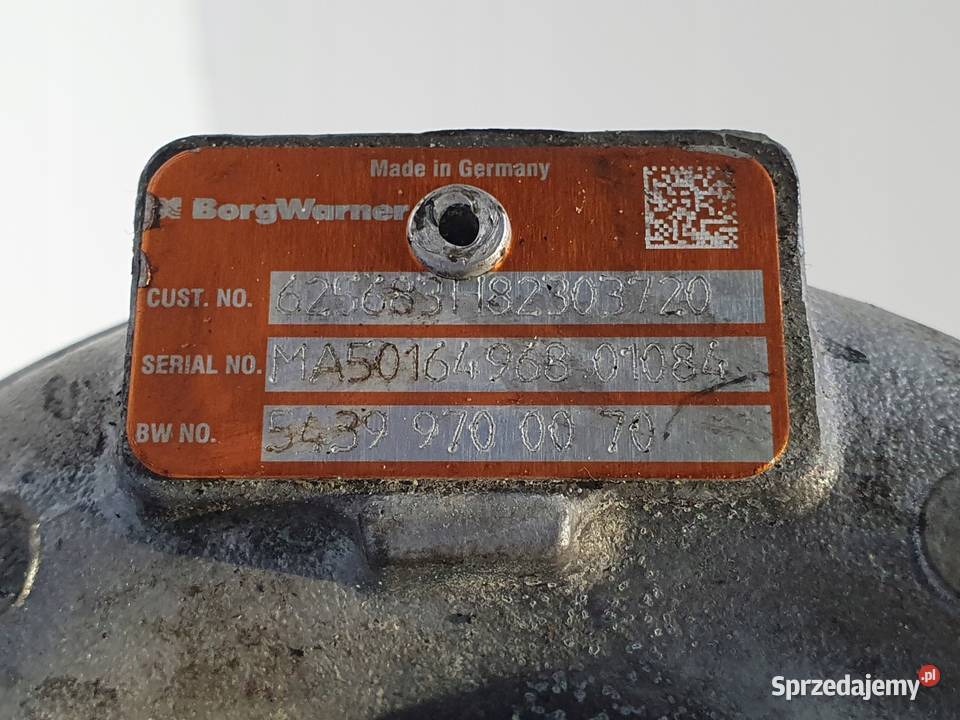 TURBOSPRĘŻARKA Renault Megane III Scenic III 15 Chełm sprzedam