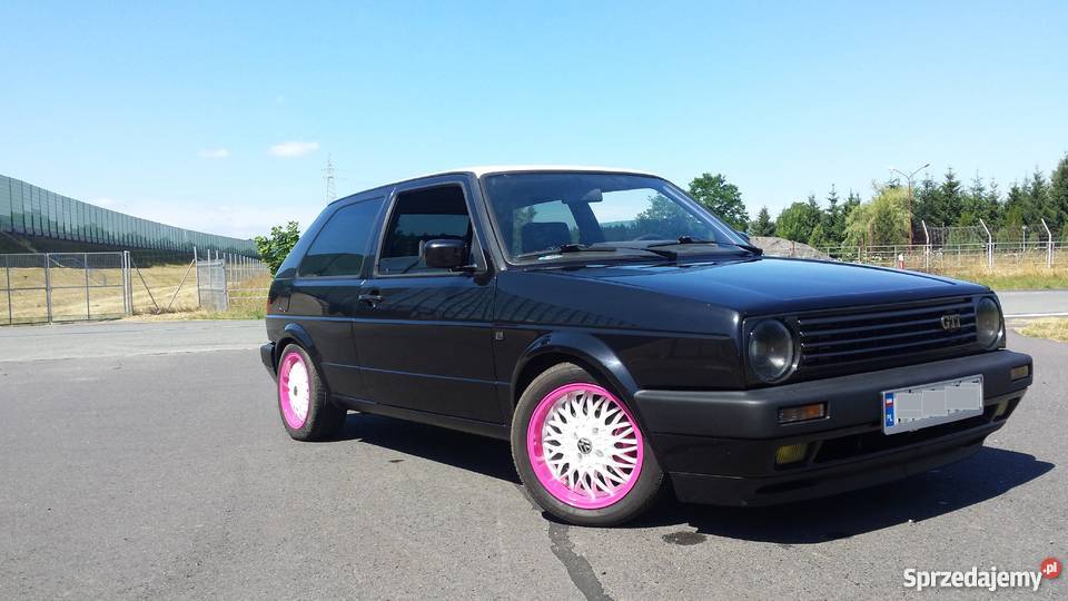 VW GOLF 2 II 16 TD Turbo Diesel Bixenon BBS elektryczne szyby Rzepin sprzedam