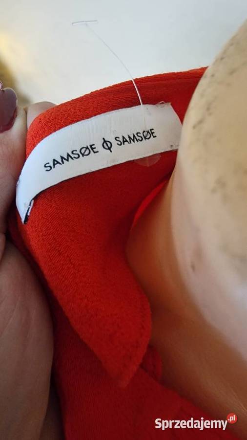 Bluzeczka Samse czerwona Nowa Rozmiar SM sprzedam
