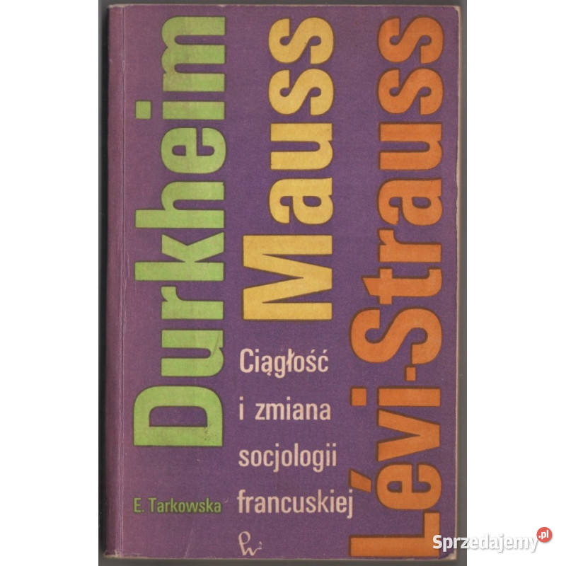 Ciągłość i zmiana socjologii francuskiej Łódź sprzedam