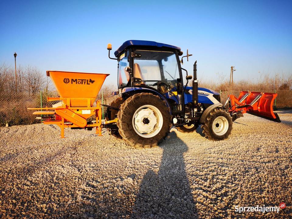 Ciągnik komunalny LOVOL M404 40 z pługiem i Opole