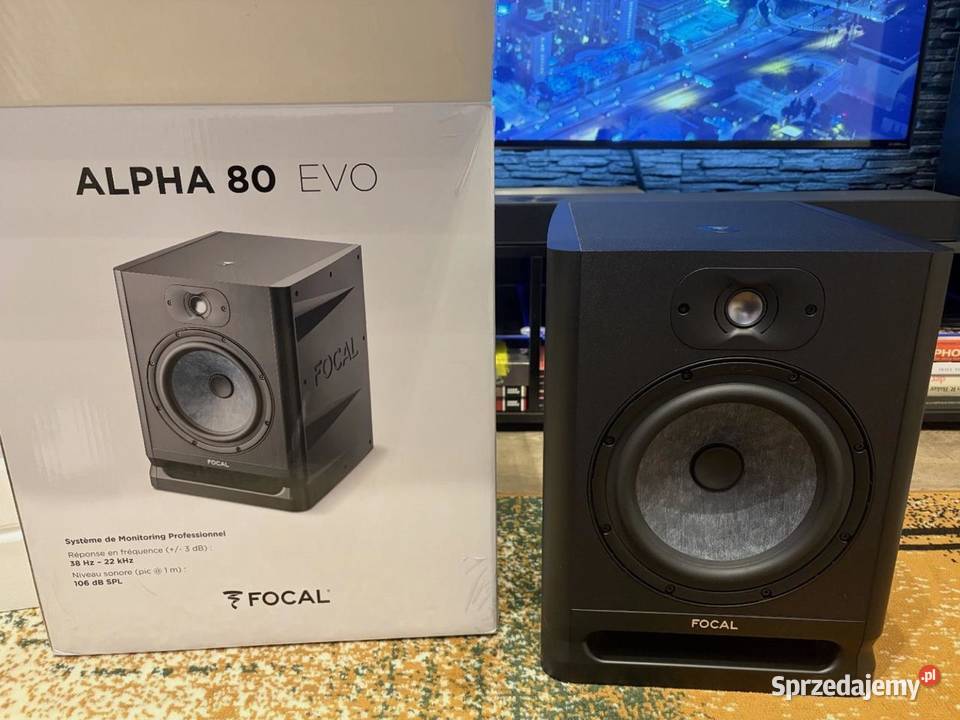 Aktywny monitor studyjny Focal Alpha 80 Evo Instrumenty perkusyjne mazowieckie Mazowszany