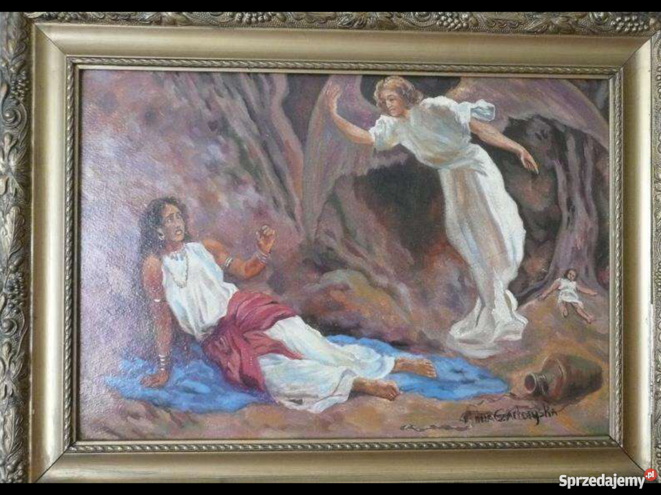 Obraz olejny Anny Czartoryskiej z 1949r Malarstwo Ruda Śląska