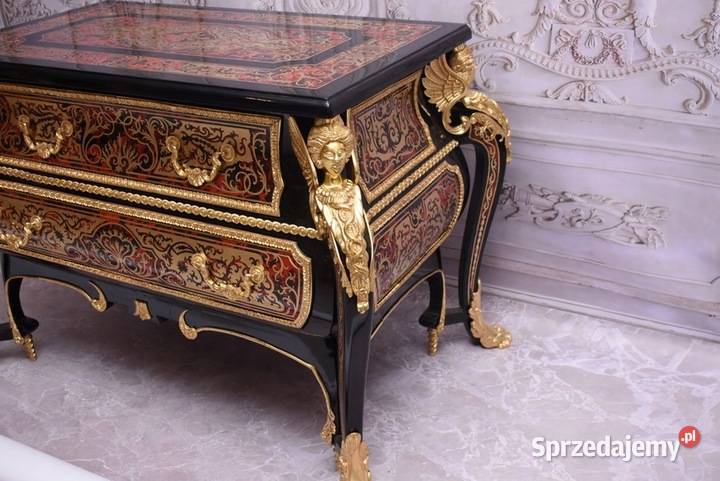 Królewska Komoda Szafa Boulle Liczne Zdobienia Kraków