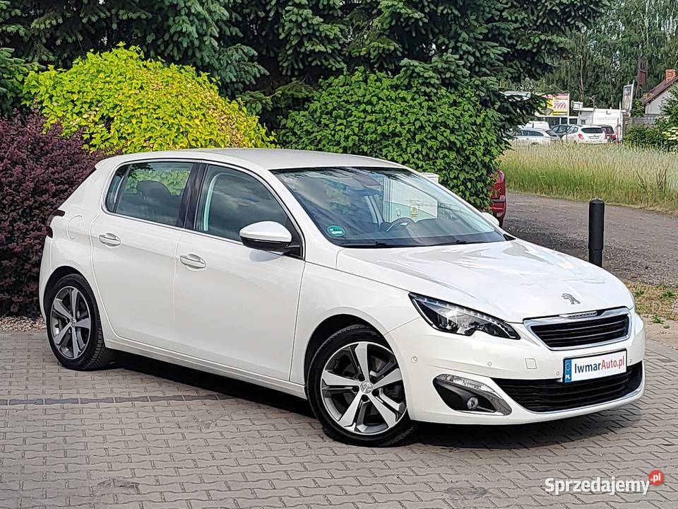 PEUGEOT 308 16 BENZYNA 92000 autoalarm Leszno