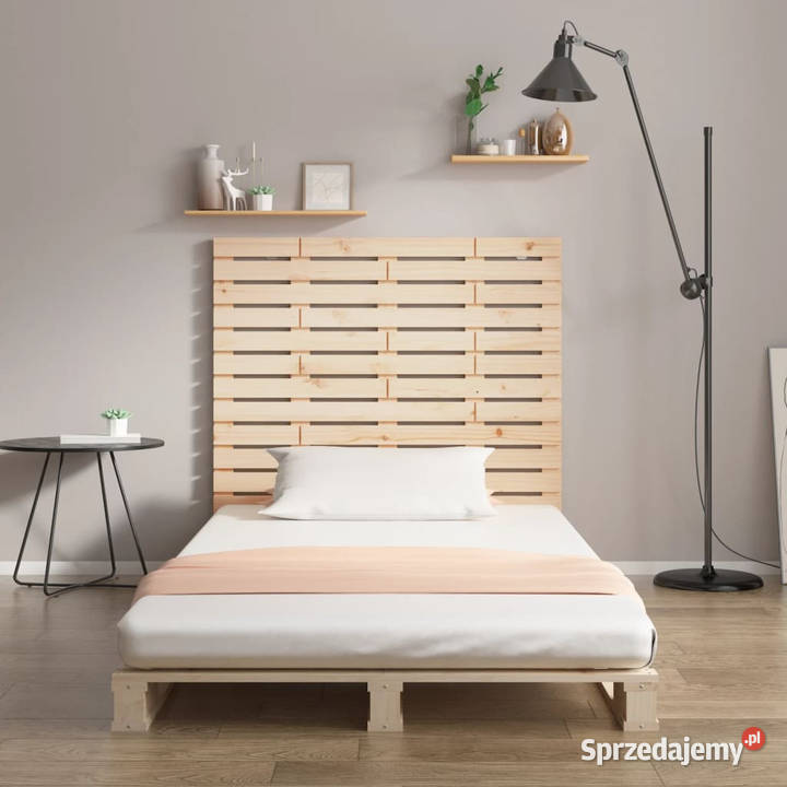 Wezgłowie łóżka 146x3x915 lite drewno sosnowe