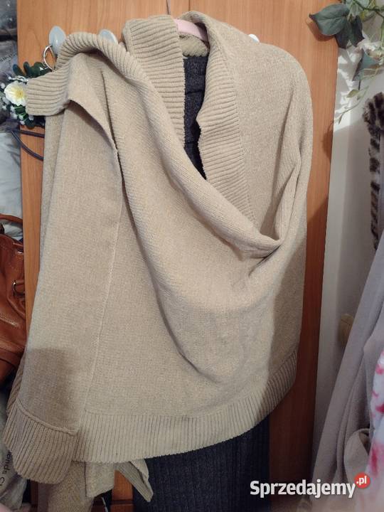 Wytworny ogromny szal zimowyetola z LondynuNOWY Dodatki małopolskie