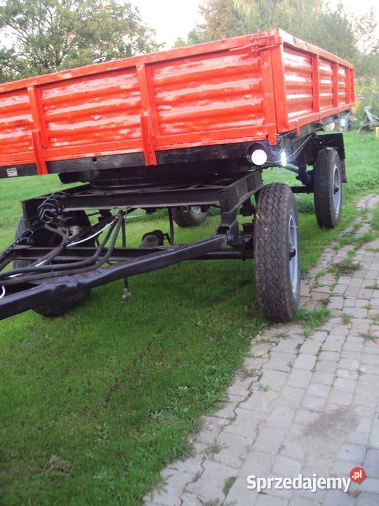 PRZYCZEPA D47 wywrotka zarejestrowana podkarpackie Kosienice sprzedam