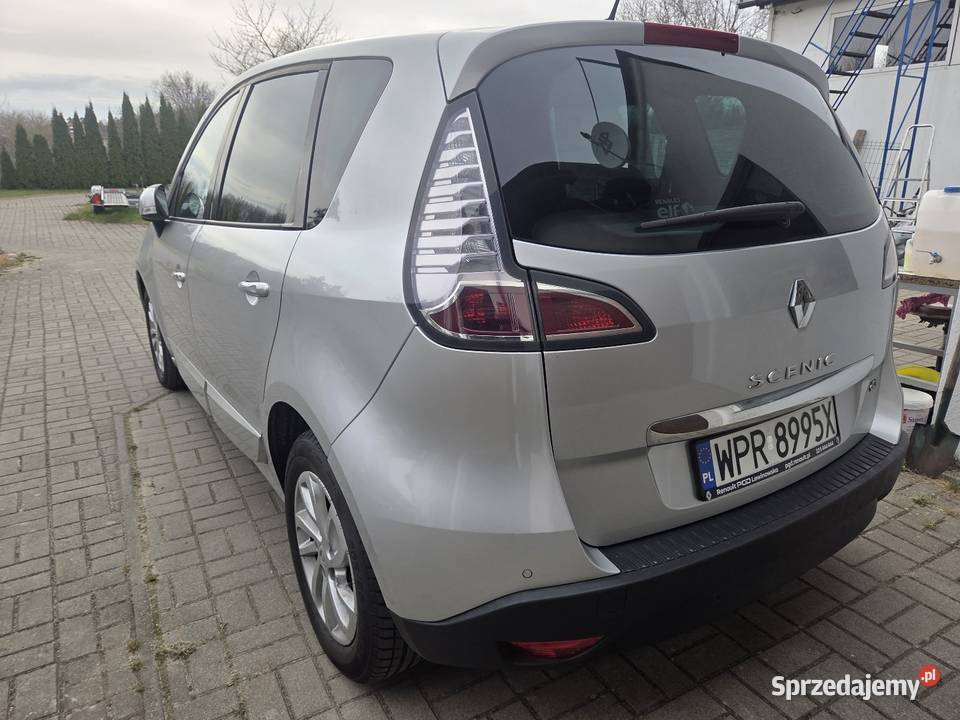 Renault scenic 15 d2013rzadbany udokumentowany system Start-Stop Renault pomorskie Słupsk
