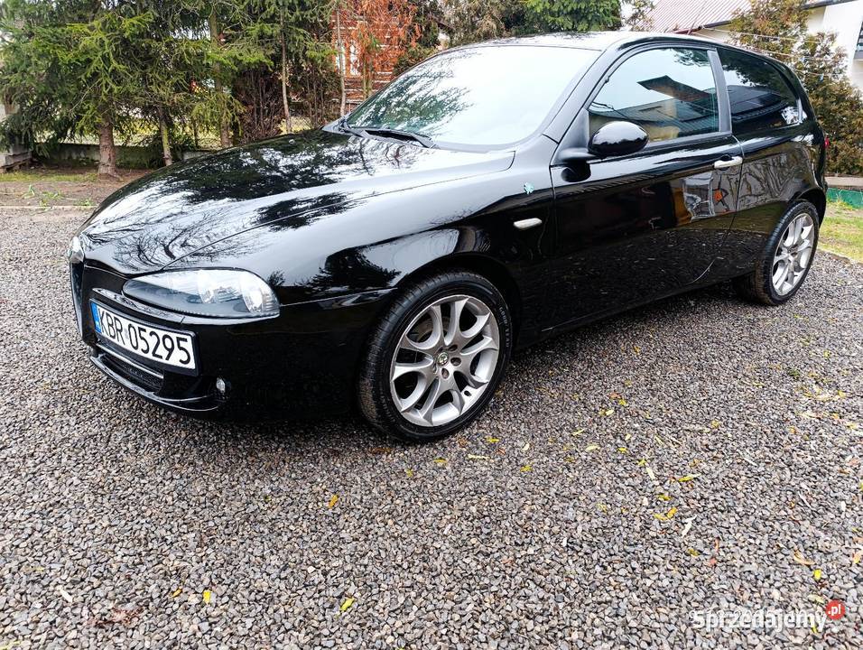 Alfa Romeo 147 blackline 19 JTD 120 możliwa zamiana 147 Rakszawa