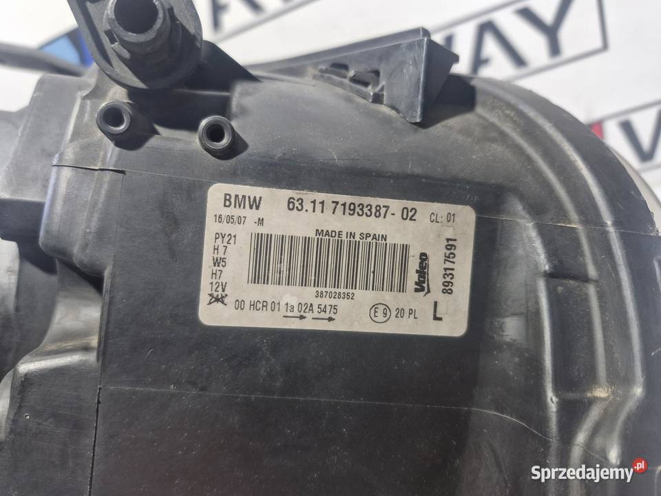 BMW E81 E82 E87 LAMPA LEWY PRZÓD ORYGINAŁ