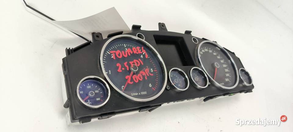 LICZNIK ZEGAR VOLKSWAGEN TOUAREG 7L6920880J Lipno