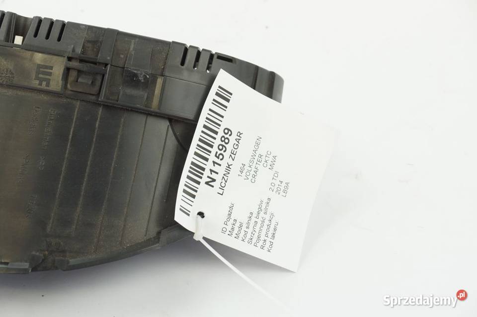 A9069006402 CRAFTER 906 LICZNIK ZEGAR Pozostałe Lipno