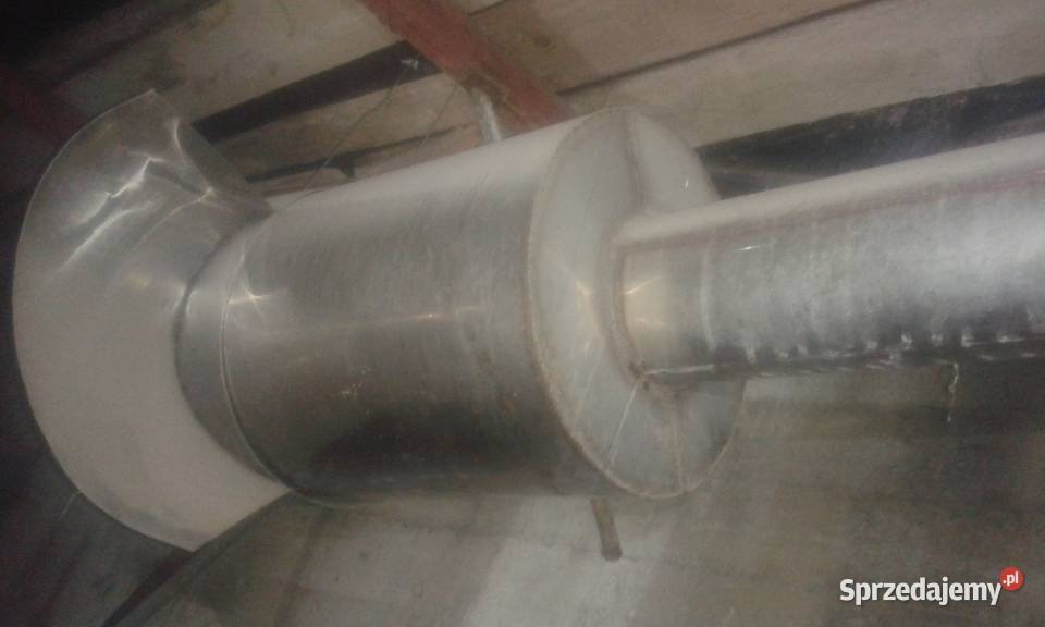 Komin z płaszczem wodnym podwójnym stal