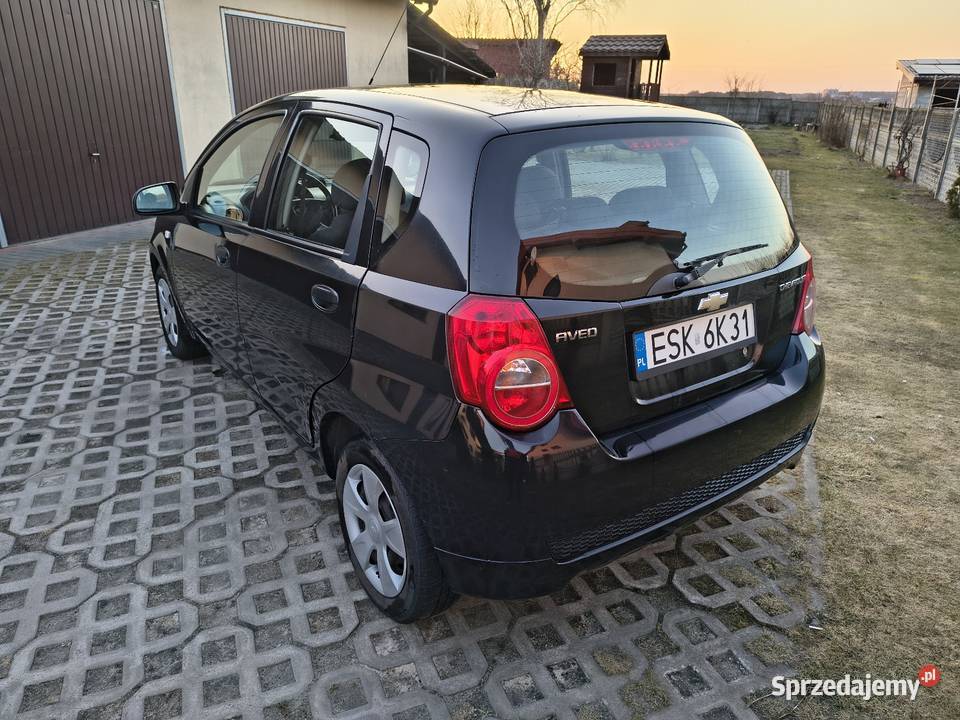 Chevrolet Aveo 12 2009 łódzkie