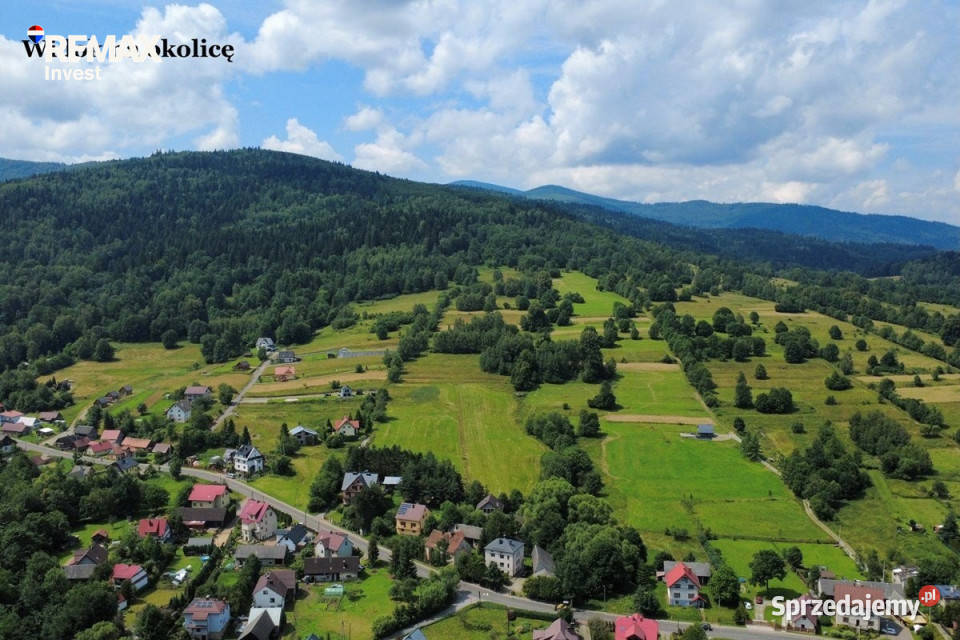Działka z widokiem na Pilsko 1025 m Krzyżowa