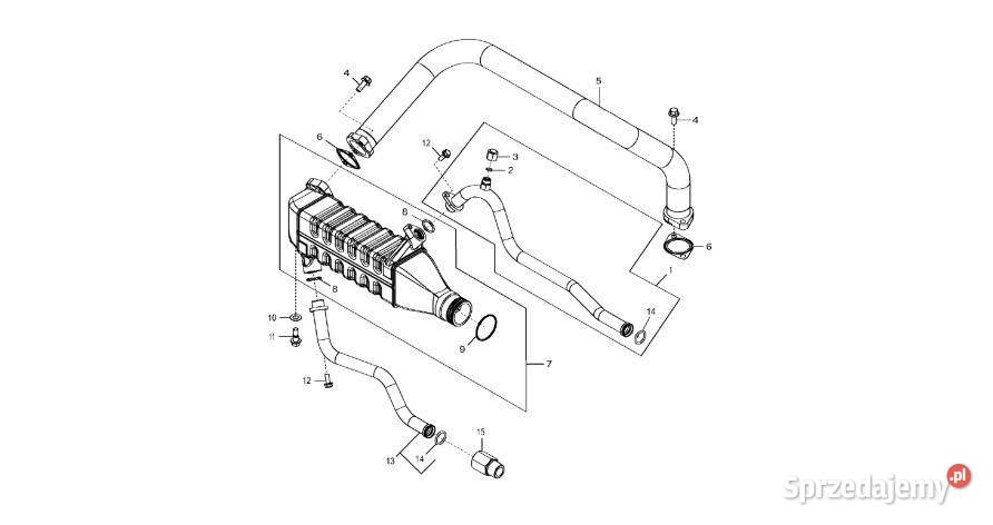 John Deere 9470RX Rura RE523278 Silnik Pozostałe Jastrzębniki sprzedam