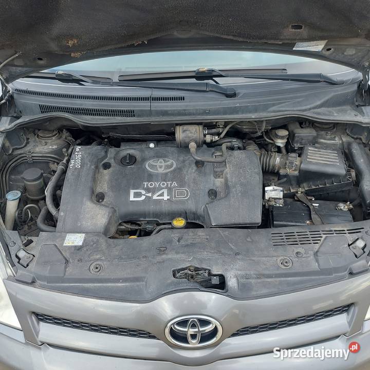 Toyota Corolla verso uszkodzona 2000cm3 lubelskie Międzyrzec Podlaski