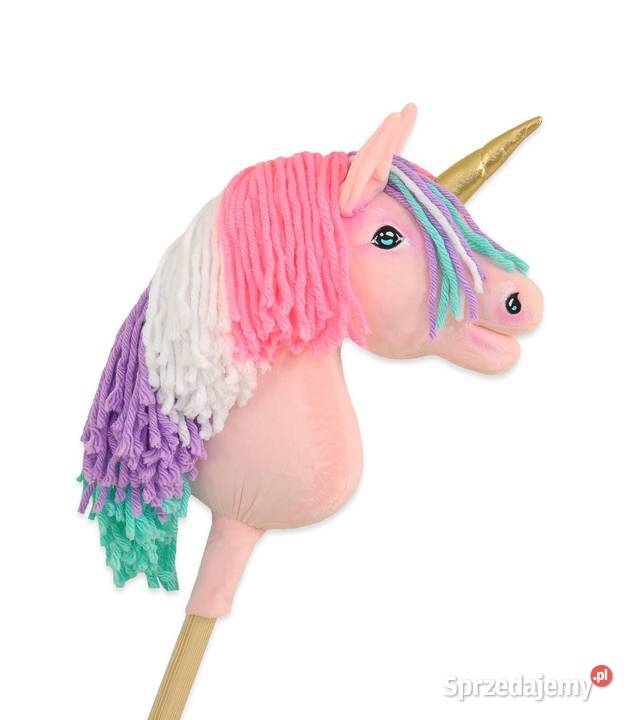 Hobby Horse Jednorożec na kiju mały różowy z Bielsk Podlaski