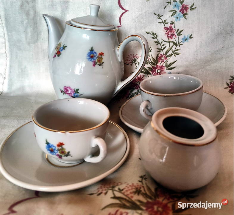 Zestaw porcelanowy Vintage dzieci do zabawy w Pozostałe Lublin