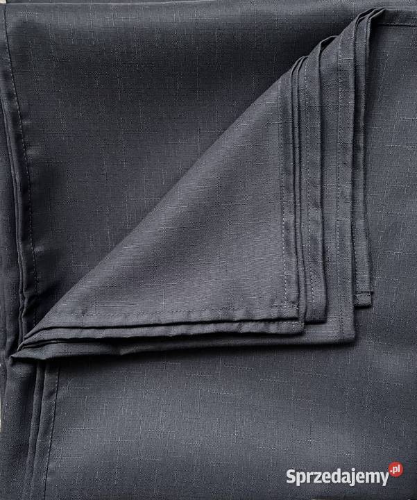 Obrus plamoodporny szary antracyt 150x260 Obrusy Warszawa