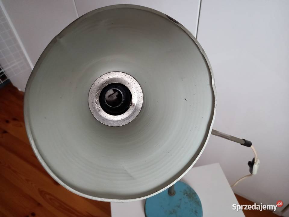 Stara lampa ST 9 ZAOS POLAM WILKASY PRL vintage Rawicz