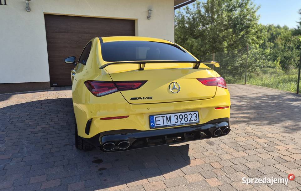Mercedes CLA 200 kajowy bezwypadkowy