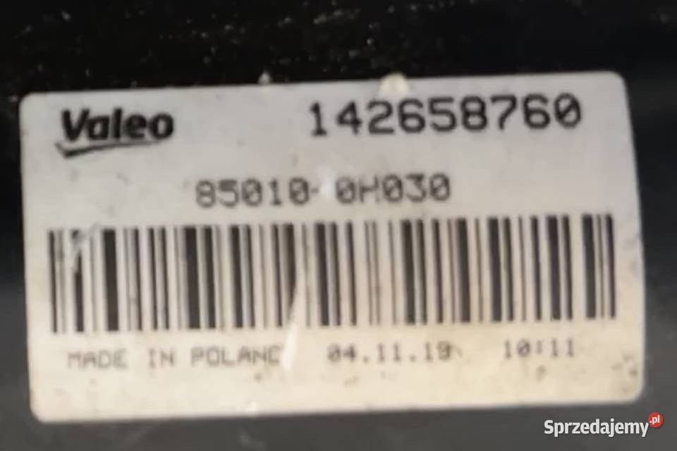 TOYOTA AYGO II 20142022r MECHANIZM WYCIERACZEK Części samochodowe Sosnowiec
