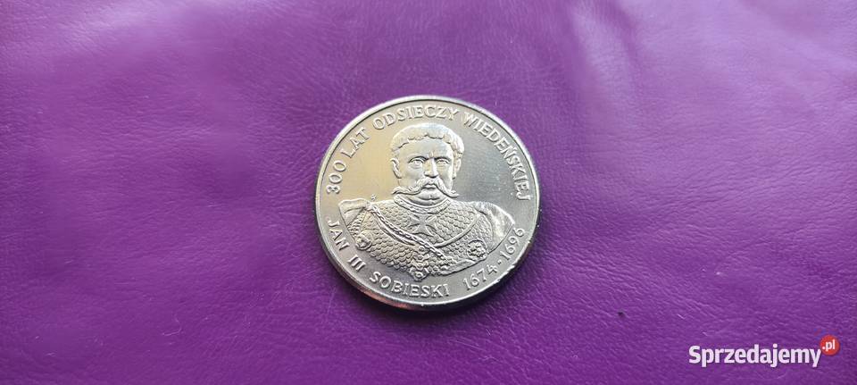 Moneta PRL 50 ZŁOTYCH 1983 JAN III SOBIESKI Pruszków