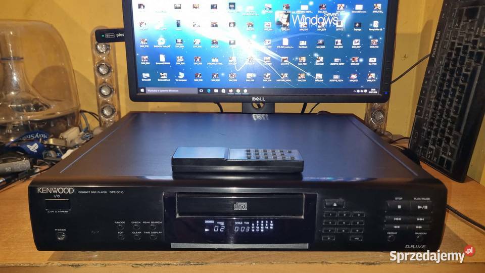 Odtwarzacz Kenwood DPF3010 DRIVE z pilotem Warta