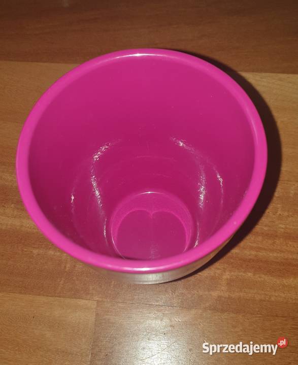 Fioletowa fuksja osłonka doniczka ceramiczna mazowieckie Warszawa