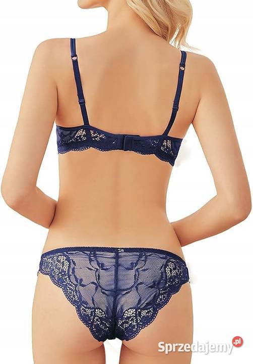 80B M SHEKINI Koronkowy biustonosz i majtki Komplety Szczerbice