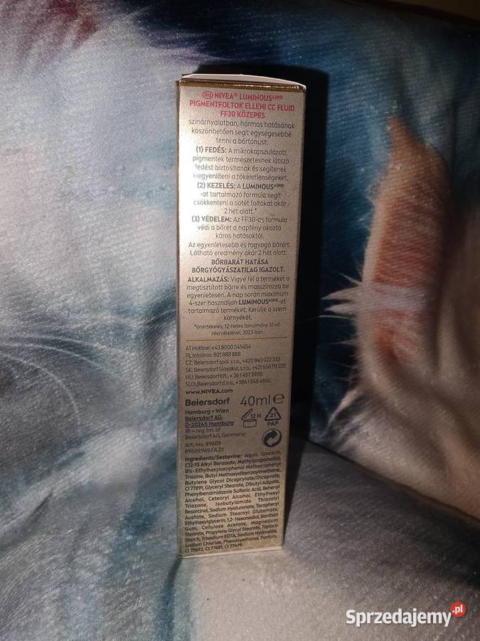 Nivea fluid CC korektor przebarwień Sosnowiec
