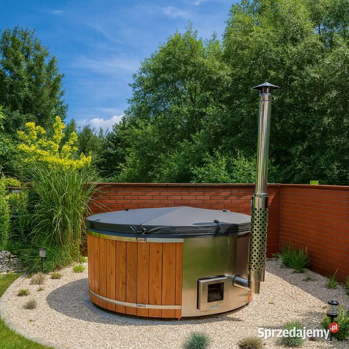 Balia ogrodowa z jacuzzi Hydromasaż Piec Białystok