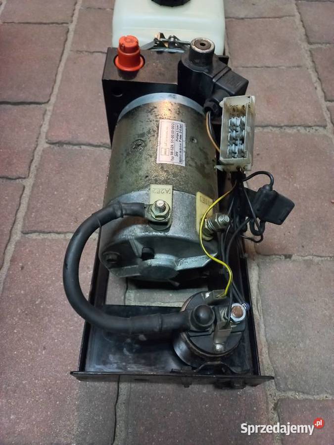 Pompa silnik 24V agregat hydrauliczny winda Mbb Pozostałe wielkopolskie Przykona