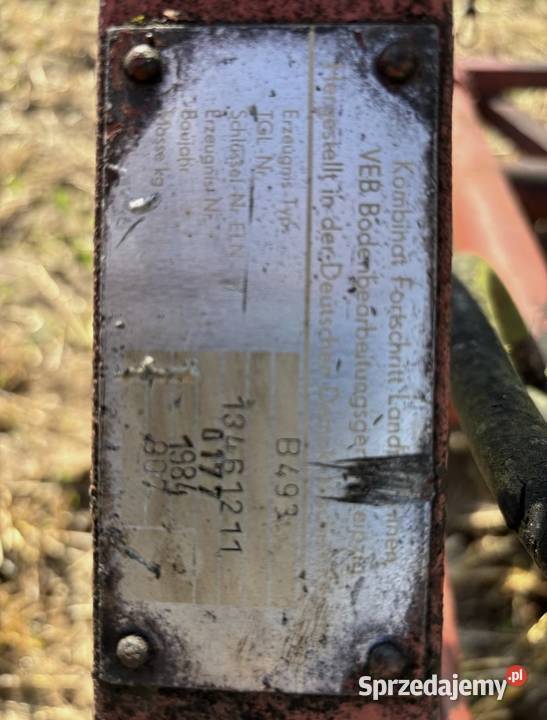 Talerzówka brona talerzowa FORTSCHRITT agregat Fałkowice