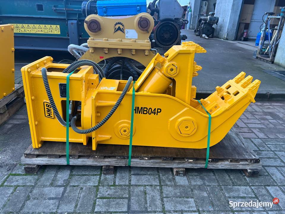 Nożyce hydrauliczne wyburzeniowe obrotowe kujawsko-pomorskie Kołodziejewo