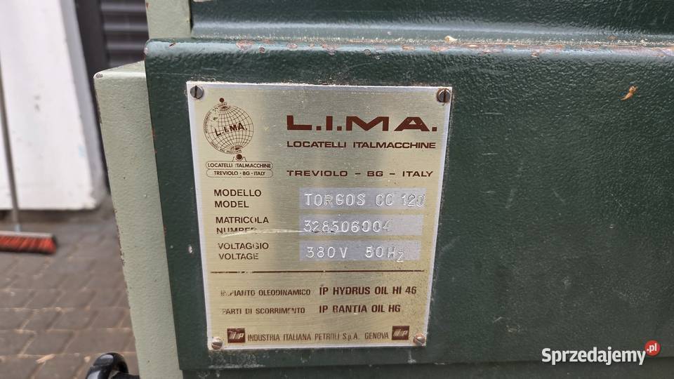 Tokarka Locatelli TORGOS CC 120 Produkcja pomorskie Karsin