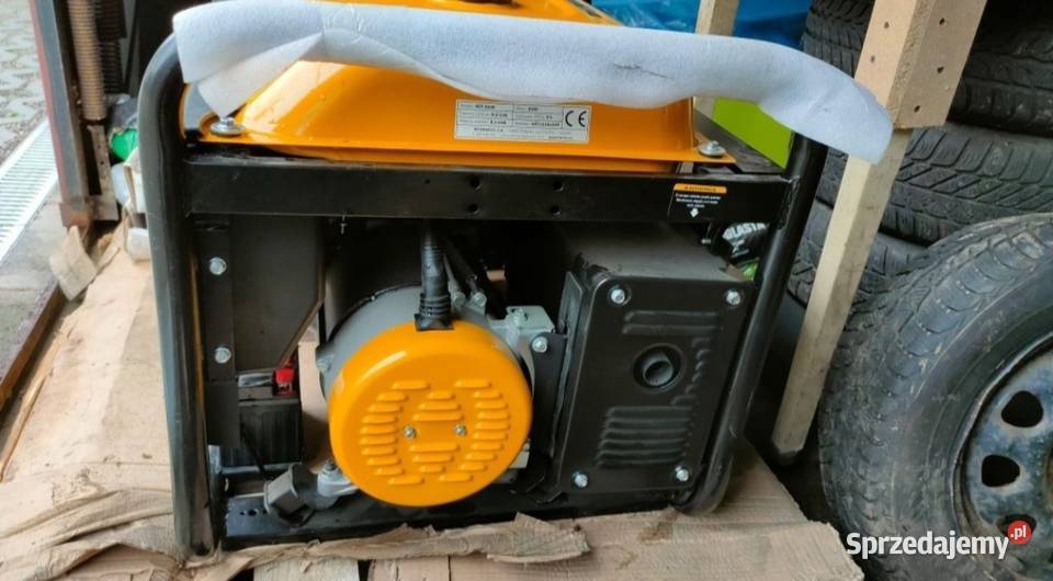 Nowy agregat prądotwórczy 85kW benza BZS8500 Zasole