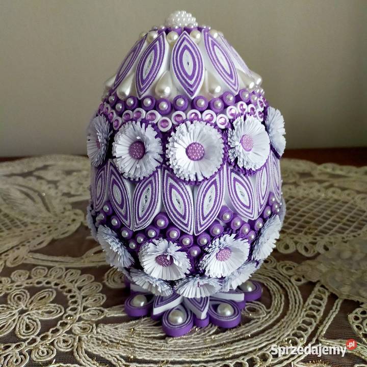 Jajka wielkanocne ręcznie robione quilling Kraków