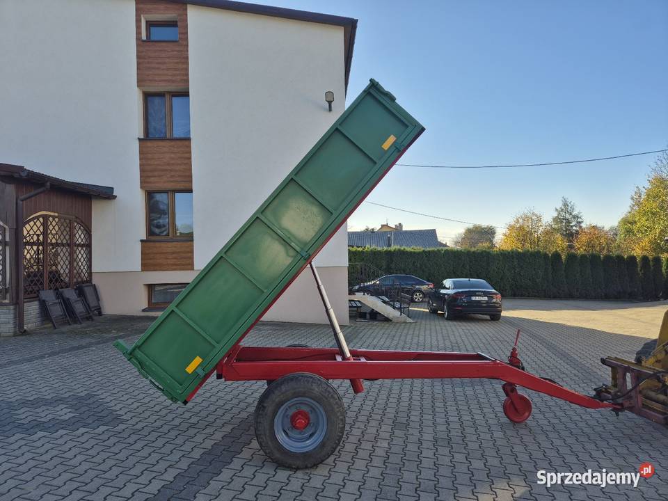 Przyczepa jednoosiowa wywrotka śląskie Kowale
